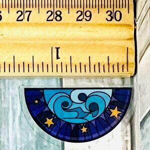 🌀10/$10🌀 Holographic Mosaic Window Reusable Sticker Decal